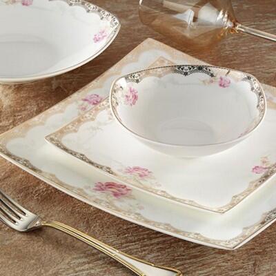 AR 30082 Aryıldız Prestige Bone Porselen 83 Parça Yemek Takımı - ARYILDIZ