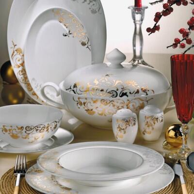 AR 33014 Aryıldız Prestige Porselen 83 Parça Yemek Takımı - ARYILDIZ