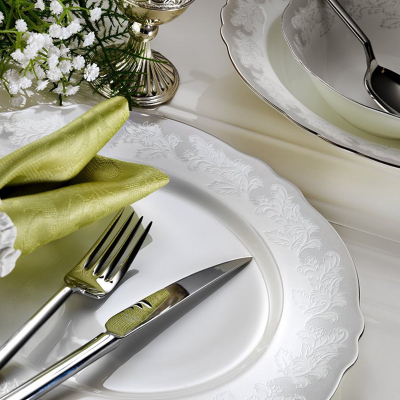 Aryıldız Prestige Porselen 83 Parça 12 Kişilik Yemek Takımı - ARYILDIZ