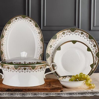 AR 33031 Aryıldız Prestige Porselen 83 Parça Yemek Takımı - ARYILDIZ