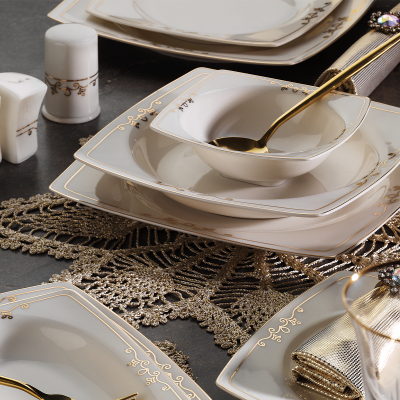 Aryıldız 56 Parça 12 Kişilik Yemek Takımı - ARYILDIZ