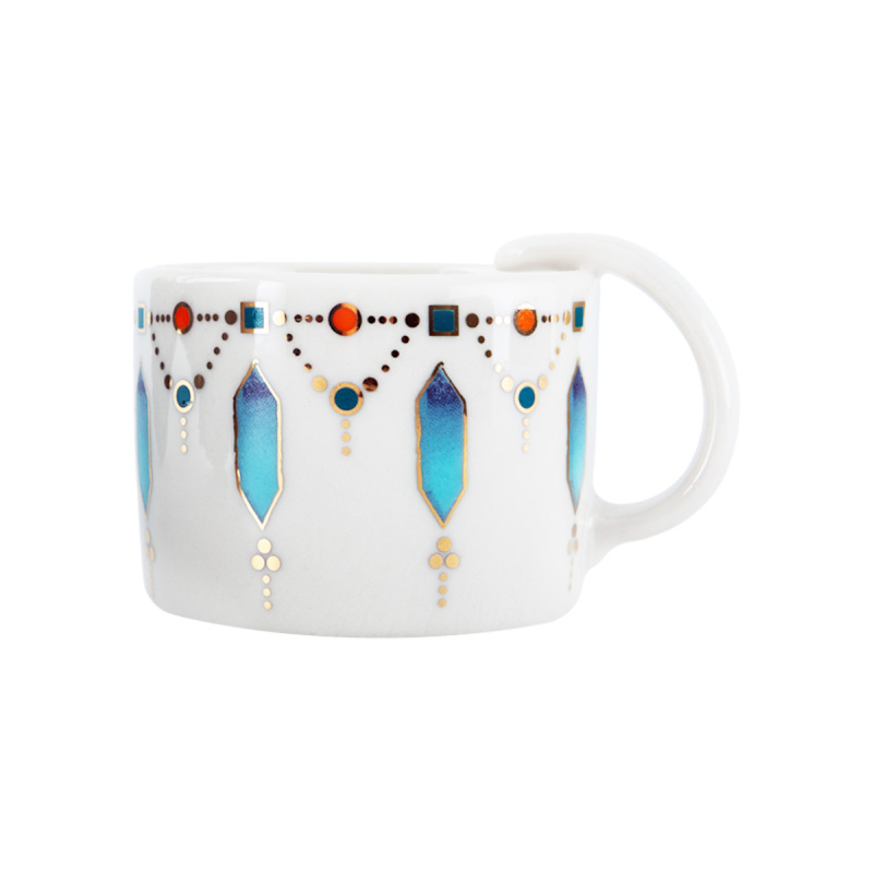 Aryıldız Blue Diamond 12 Parça 6 Kişilik Kahve Fincan Takımı 90 ml - 6