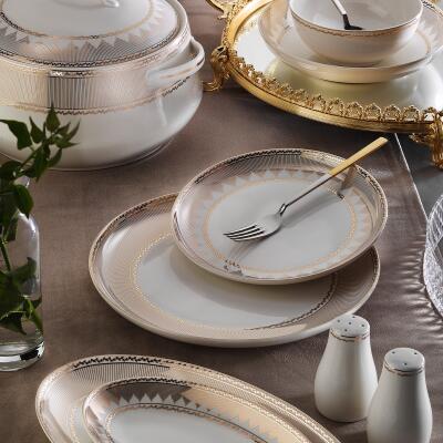 Aryıldız Bone Umbrella Line Gold 60 Parça 12 Kişilik Yemek - ARYILDIZ