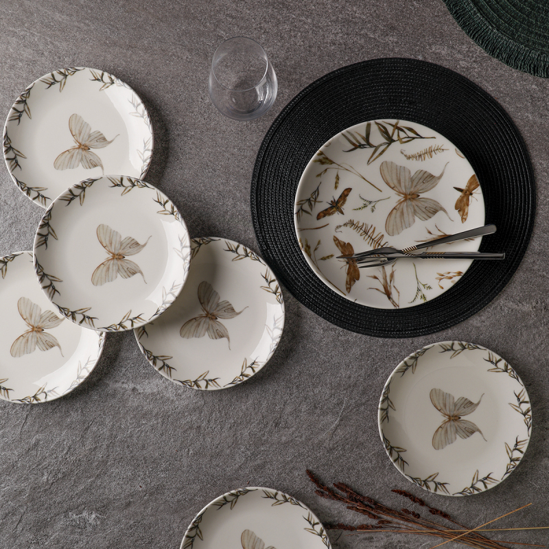 Aryıldız Butterfly 7 Parça Pasta Seti - 1