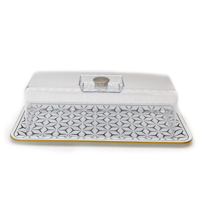 Aryıldız Cam Baton Fanus Beyaz 20x40 Cm - ARYILDIZ