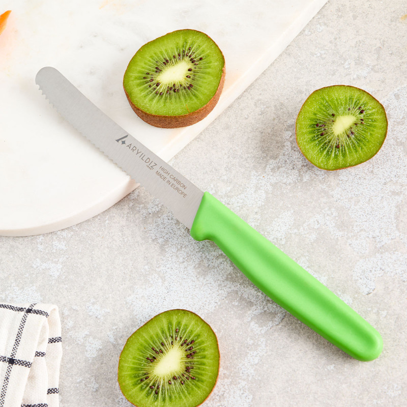 Aryıldız Daily Domates Bıçağı Yeşil 11 cm - 1