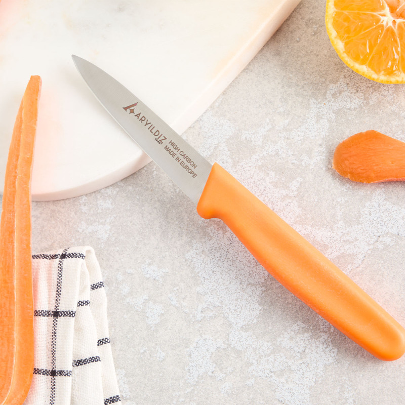Aryıldız Daily Soyma Bıçağı Turuncu 9 cm - 1