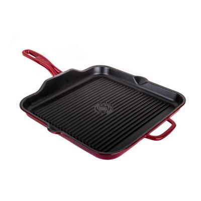 Aryıldız Döküm Demir Grill 30 Cm Kırmızı - ARYILDIZ