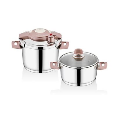 Aryıldız Drone Mat Kırmızı Simli Siyah Kanka 4 + 6 Lt LT Düdüklü - ARYILDIZ