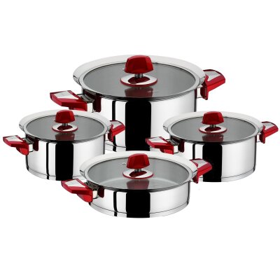 Aryıldız Flamingo Red Cam İdeal Set - ARYILDIZ