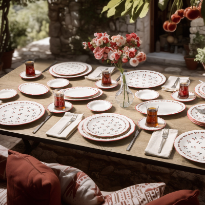 Aryıldız Gia 32 Parça 6 Kişilik Kahvaltı Takımı - ARYILDIZ