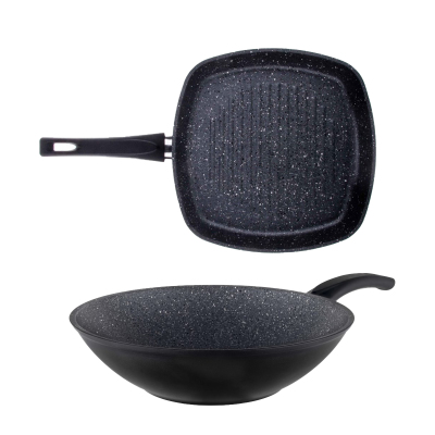 Aryıldız Grill Wok Tava Set - ARYILDIZ