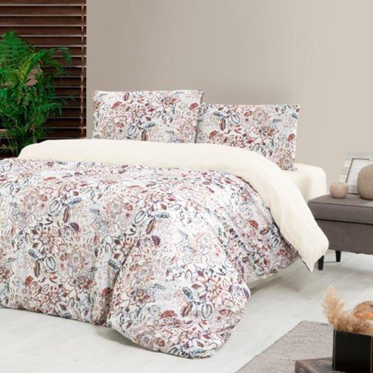 Aryıldız Home Exclusive Saten Nevresim Çift Kişilik Flowers - ARYILDIZHOME