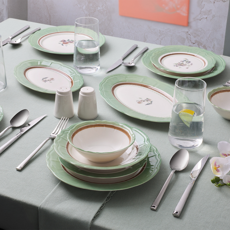 Aryıldız Jardin Mint 30 Parça 6 Kişilik Yemek Takımı - 1