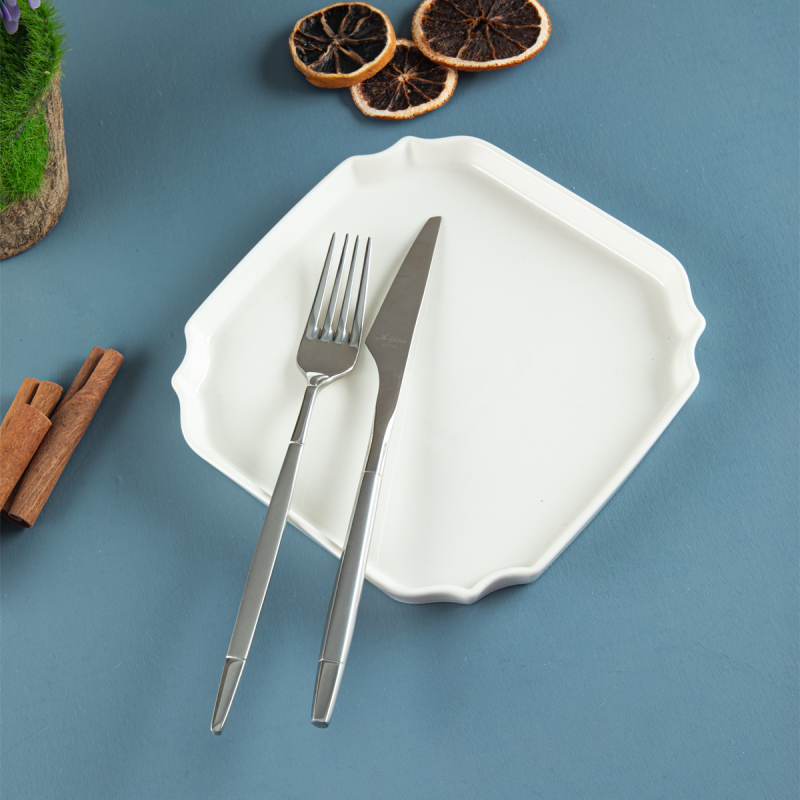 Aryıldız Lunar Kare Servis Tabağı 18 cm - 1