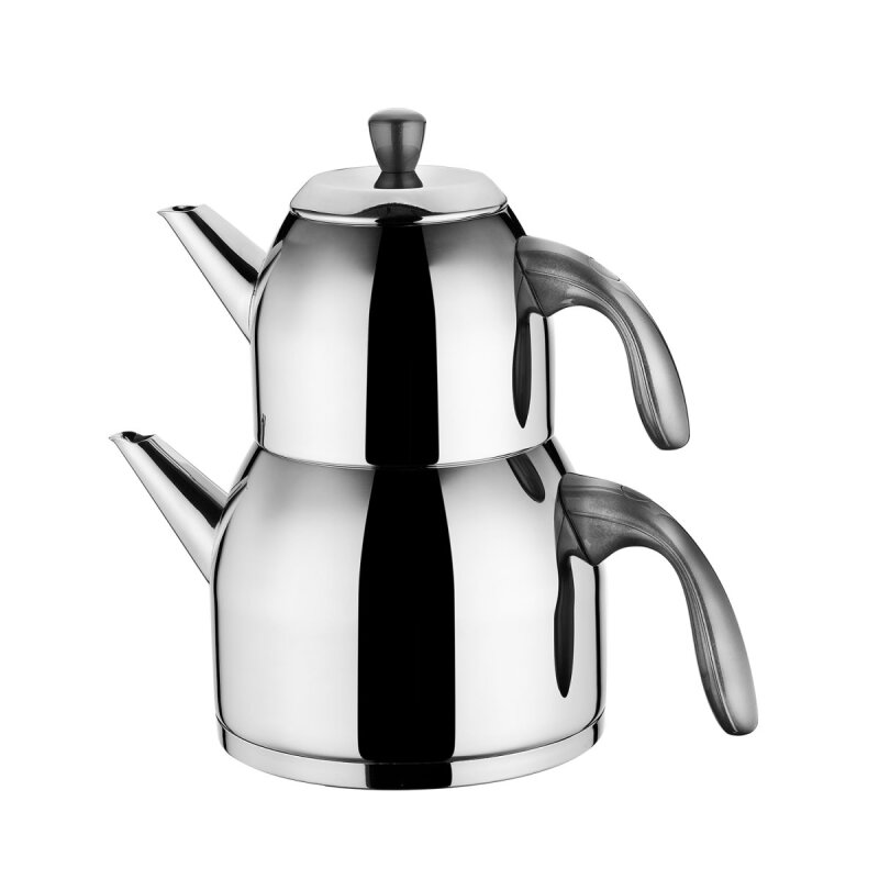 Aryıldız Maya Prestige Grey Çaydanlık Takımı - 1