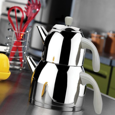 Aryıldız Maya Prestige Sedef Çaydanlık Takımı - ARYILDIZ