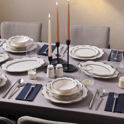 Aryıldız Minerva 30 Parça 6 Kişilik Yemek Takımı - ARYILDIZ