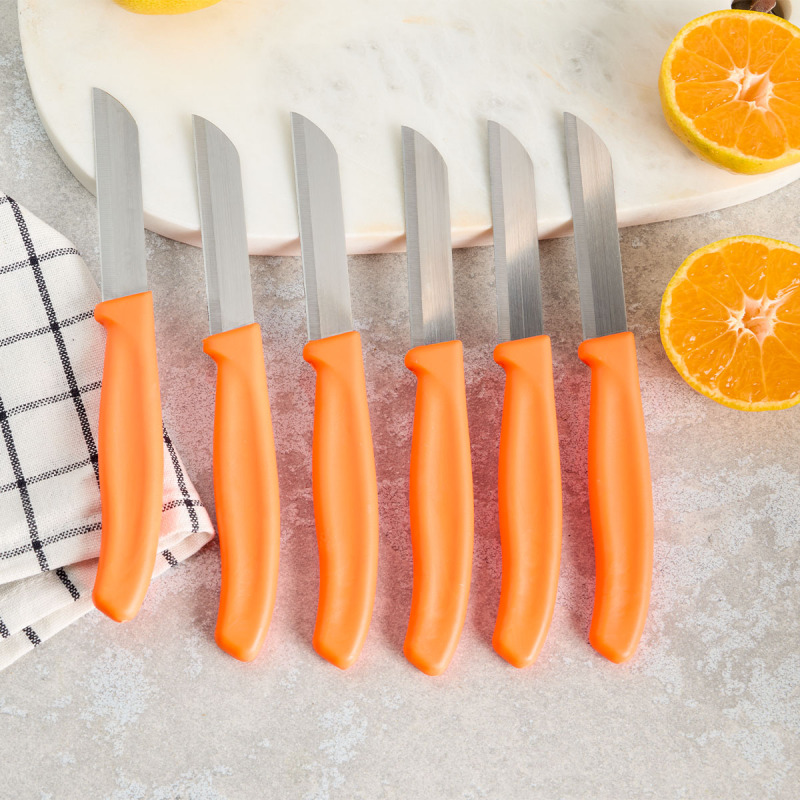 Aryıldız Mira 6 Parça Meyve Bıçak Seti Turuncu - 1