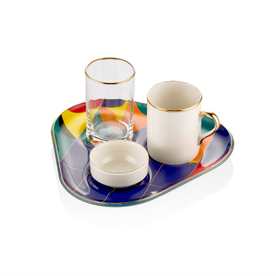 Aryıldız Pandora 4 Parça Kahve Sunum Seti - ARYILDIZ