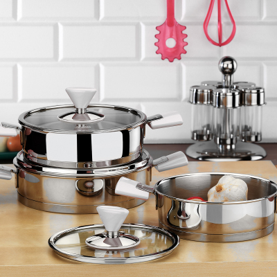 Aryıldız Piramit Sedef 6 Parça Sahan Seti - ARYILDIZ