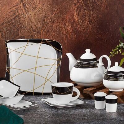 Aryıldız Porselen 30 Parça Kahvaltı Takımı 51041 - ARYILDIZ