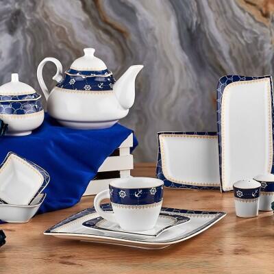 Aryıldız Porselen 30 Parça Kahvaltı Takımı 51047 - ARYILDIZ