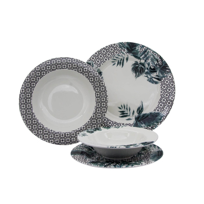 Aryıldız Prestige Porselen 24 Parça 6 Kişilik Yemek Takımı - ARYILDIZ