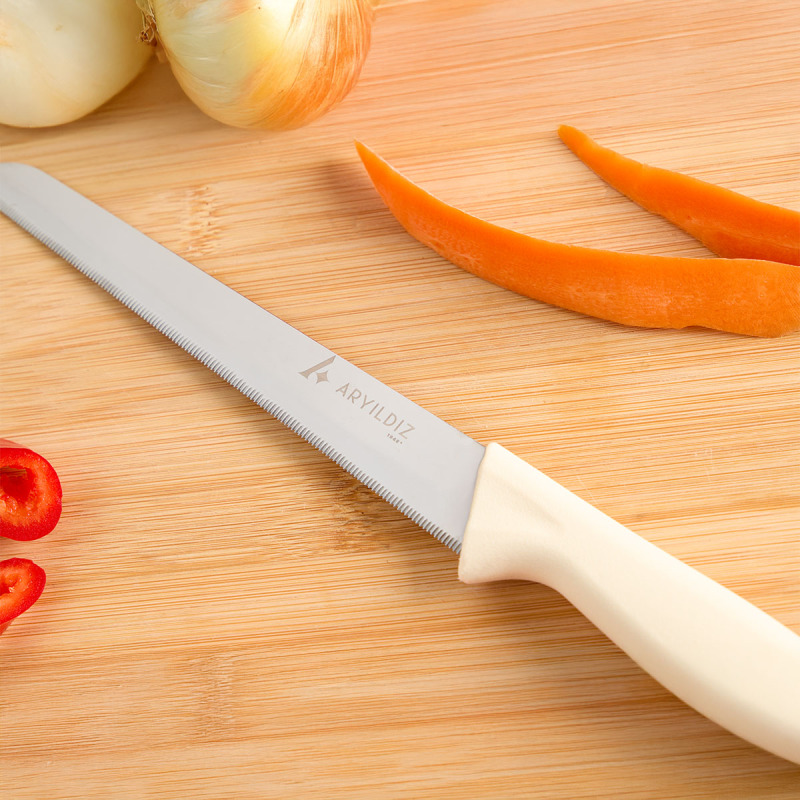 Aryıldız Primo Domates Bıçağı Fil Dişi 10 cm - 2