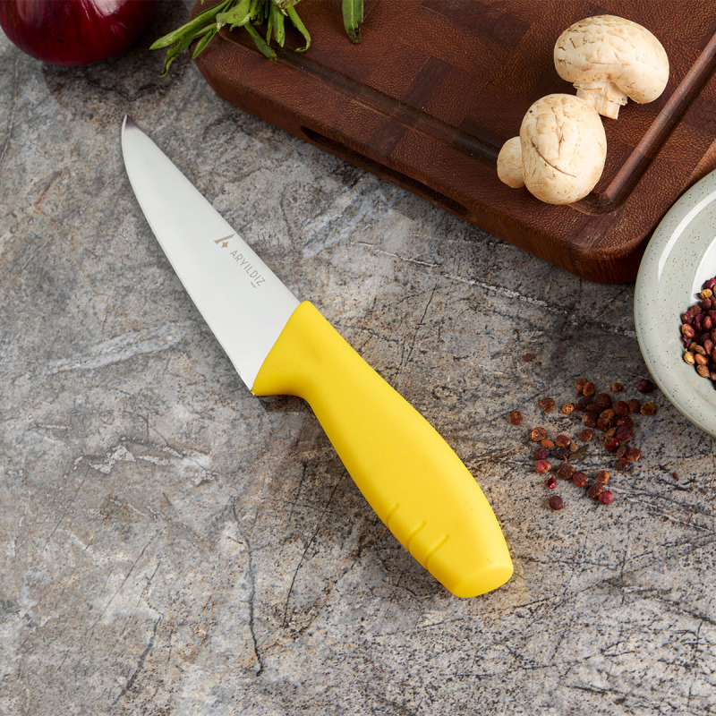 Aryıldız Primo Et Bıçağı Sarı 14,5 cm - 1