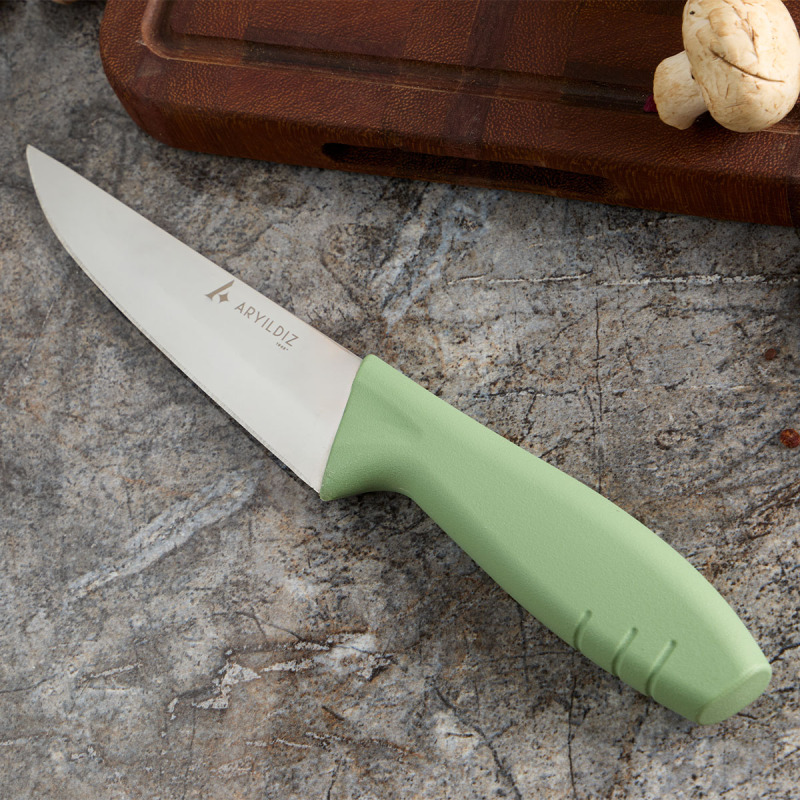 Aryıldız Primo Et Bıçağı Yeşil 14,5 cm - 1