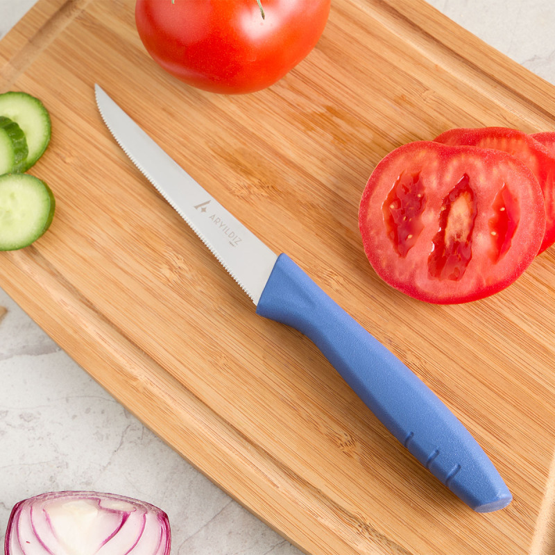 Aryıldız Primo Lazer Sebze Bıçağı İndigo 11 cm - 1