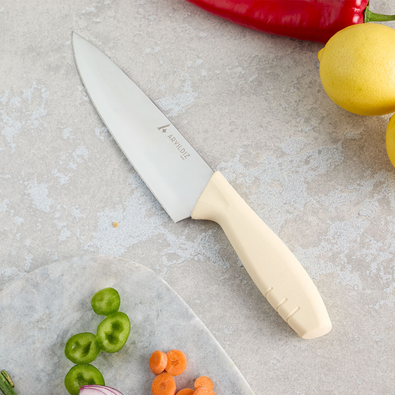 Aryıldız Primo Şef Bıçağı Fil Dişi 19 cm - 1
