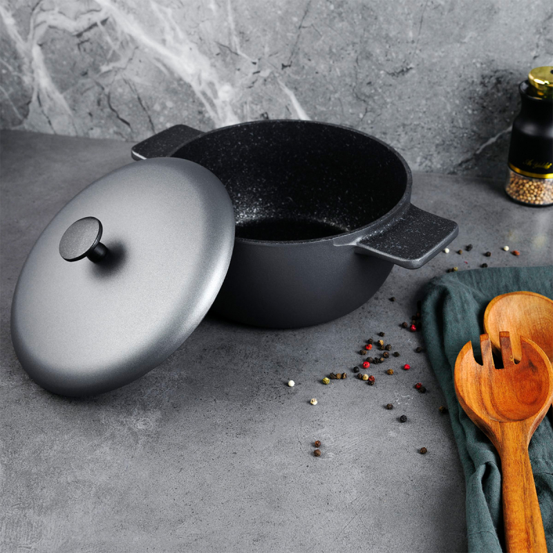 Aryıldız Pro Grade Tencere Gri 20 Cm - 1