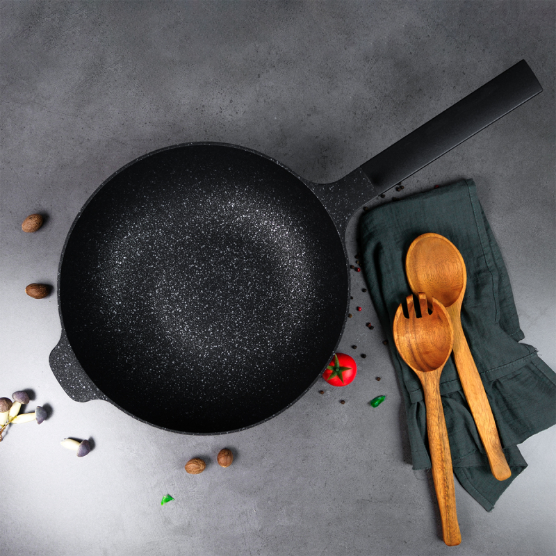 Aryıldız Pro Grade Wok Tava Gri 30 Cm - 2