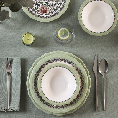 Aryıldız Rosa 24 Parça 6 Kişilik Yemek Takımı - 2