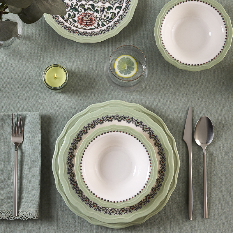 Aryıldız Rosa 24 Parça 6 Kişilik Yemek Takımı - 2