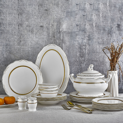 Aryıldız Royal Queen Beylerbeyi 60 Parça 12 Kişilik Yemek Takımı - ARYILDIZ