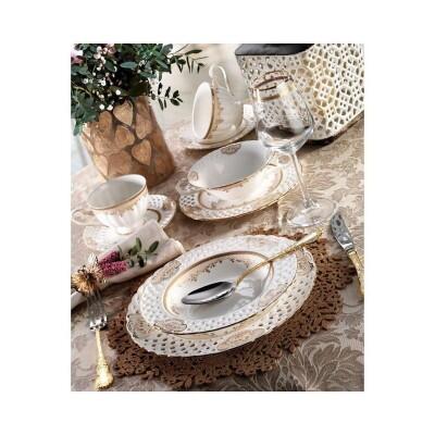 Aryıldız Royal Queen Goventgarden Pors 84 Parça Yemek Takımı 30032 - ARYILDIZ
