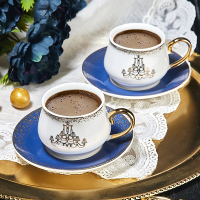 Aryıldız Royal Queen Kahve Fıncan Set 6Lı - ARYILDIZ