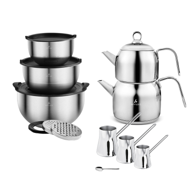 Aryıldız Solo 101 Parça Çelik Çeyiz Seti - 7