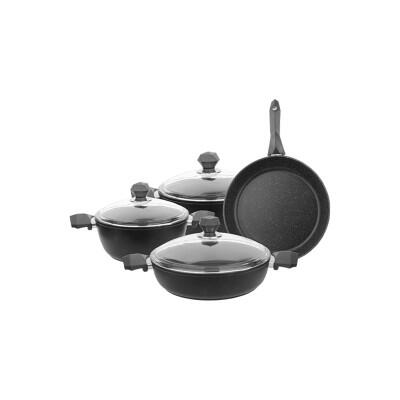 Aryıldız T-T Core Granit Tencere Set 7 Parça - ARYILDIZ