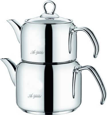 Aryıldız Trend Çelik Sap Çaydanlık Takım - ARYILDIZ