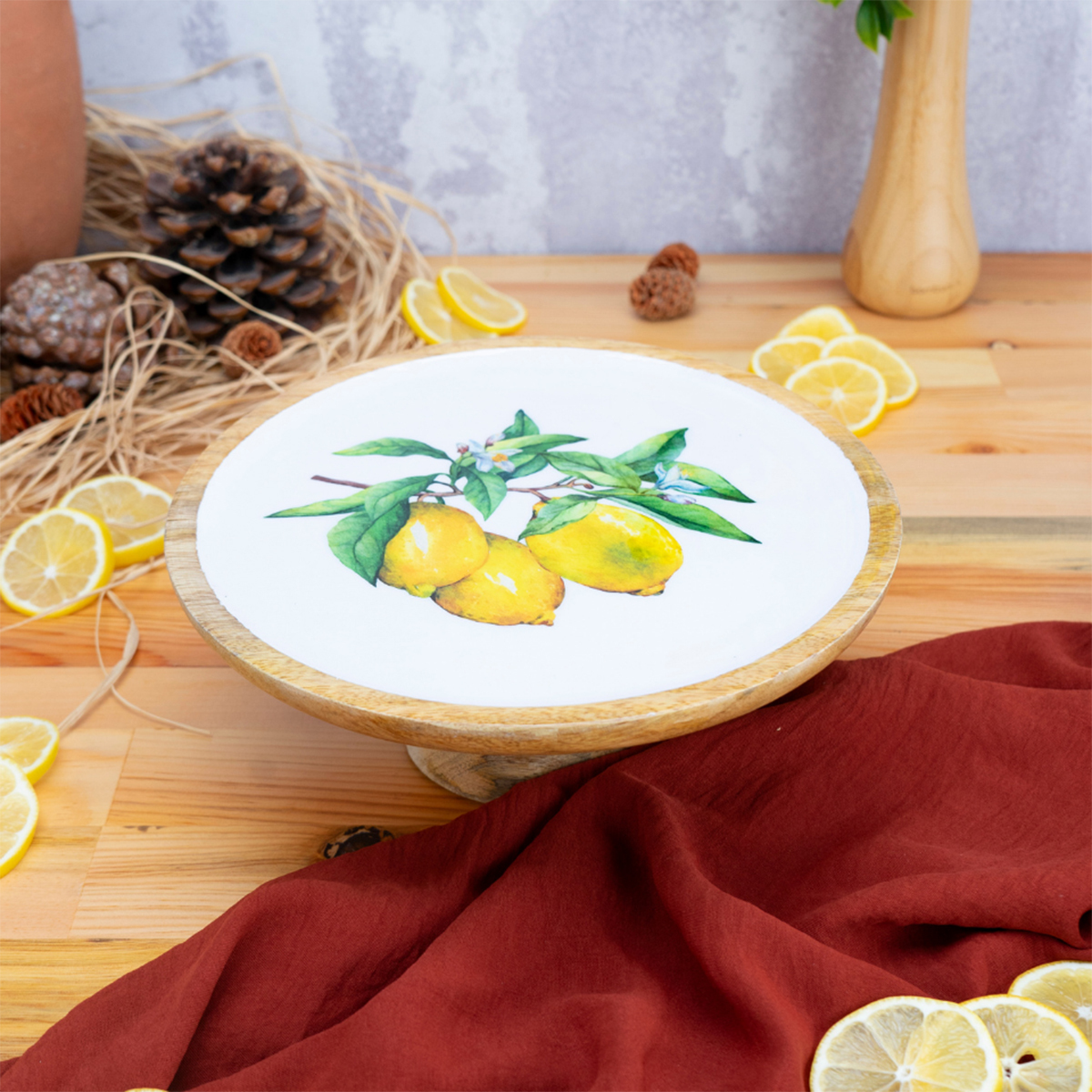 Bambum Kangura Limon Ayaklı Sunum Küçük - BAMBUM