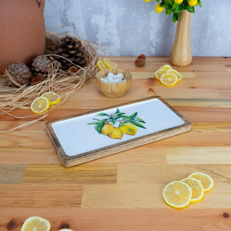 Bambum Kangura Limon Dikdörtgen Tepsi Küçük - 1