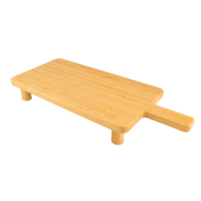 Bambum Mogni Ayaklı Sunum Tepsisi 30x14 cm - BAMBUM