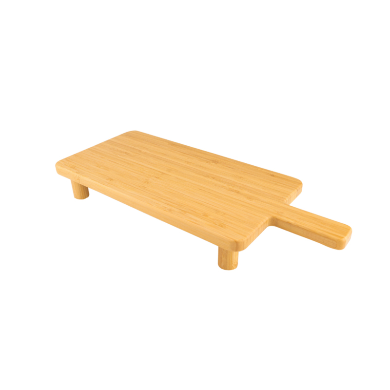 Bambum Mogni Ayaklı Sunum Tepsisi 43x18 cm - 1