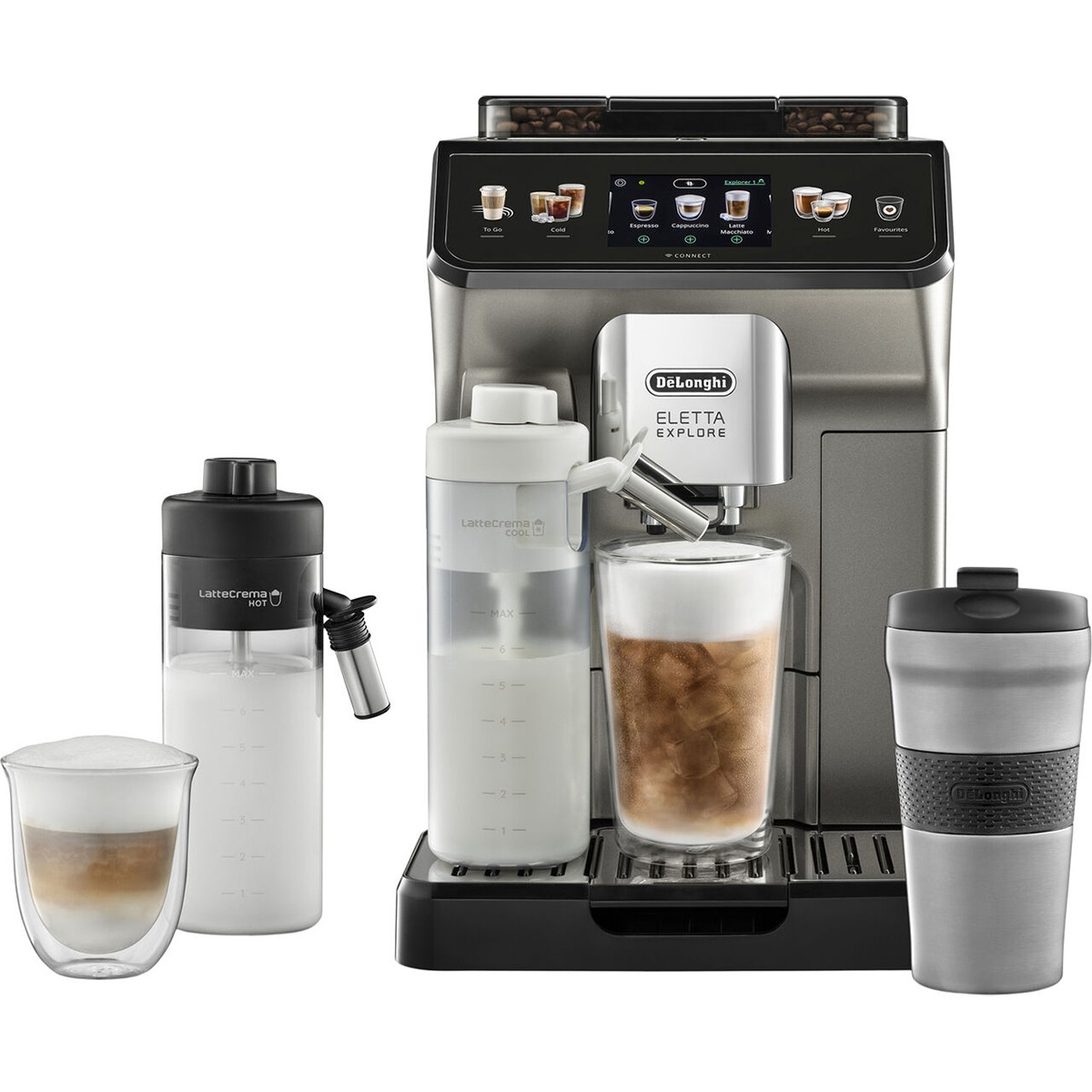 Delonghi Eletta Explore Kahve Makinesi ECAM450.86.T - DELONGHI