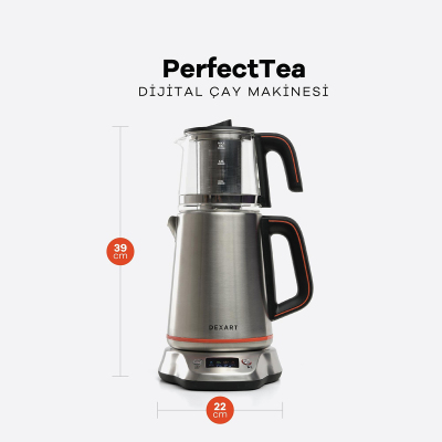 Dexart Perfect Tea Dijital Çay Makinesi Siyah - 2