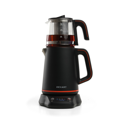 Dexart Perfect Tea Dijital Çay Makinesi Siyah Çelik - 1